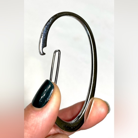 Rings  Hooks for Jewellery ZESLMG  Decorative Shower Hooks Rings Rod Hangers - Picture 7 of 8